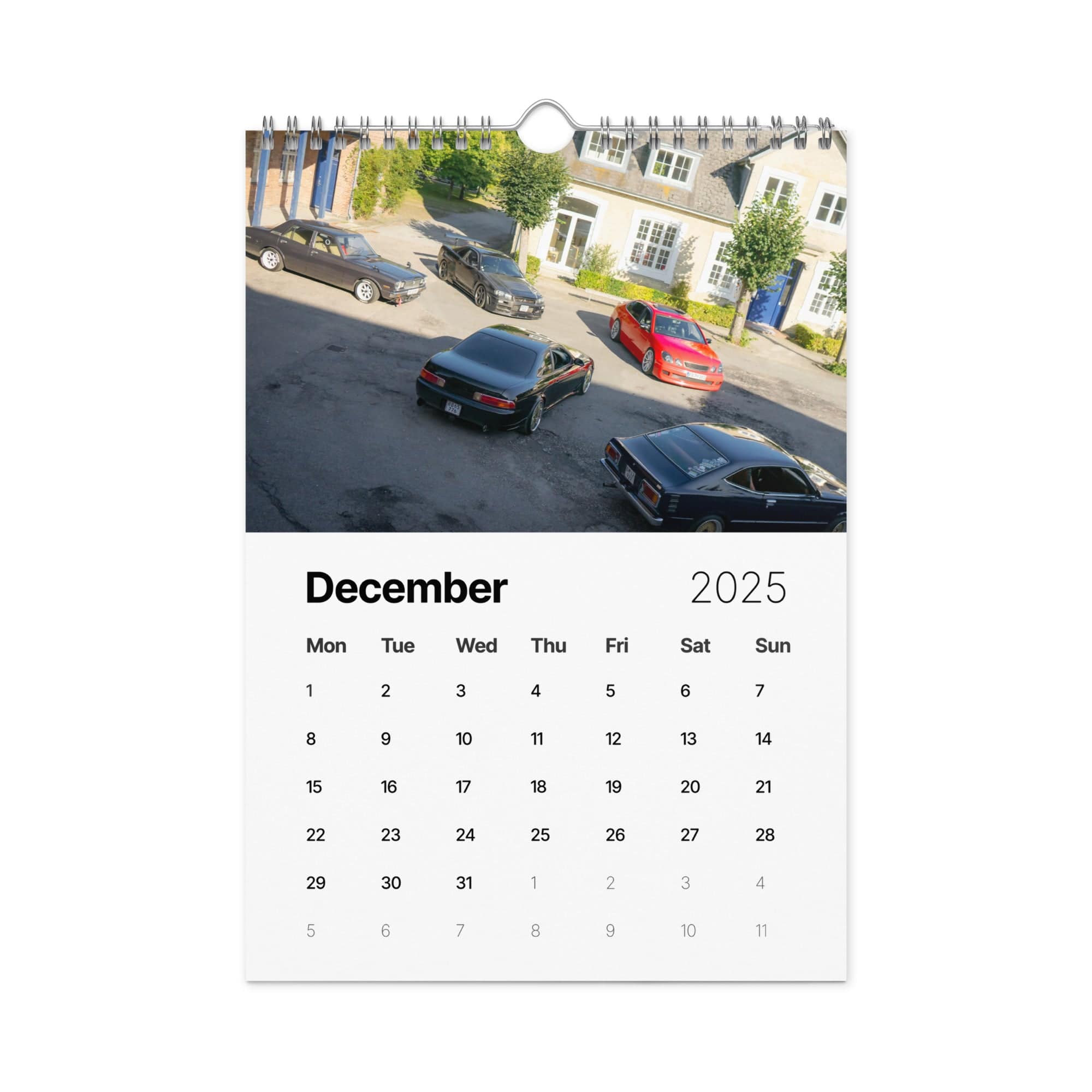 Kyusha Factory 2025 Calendar: Icons of the Road