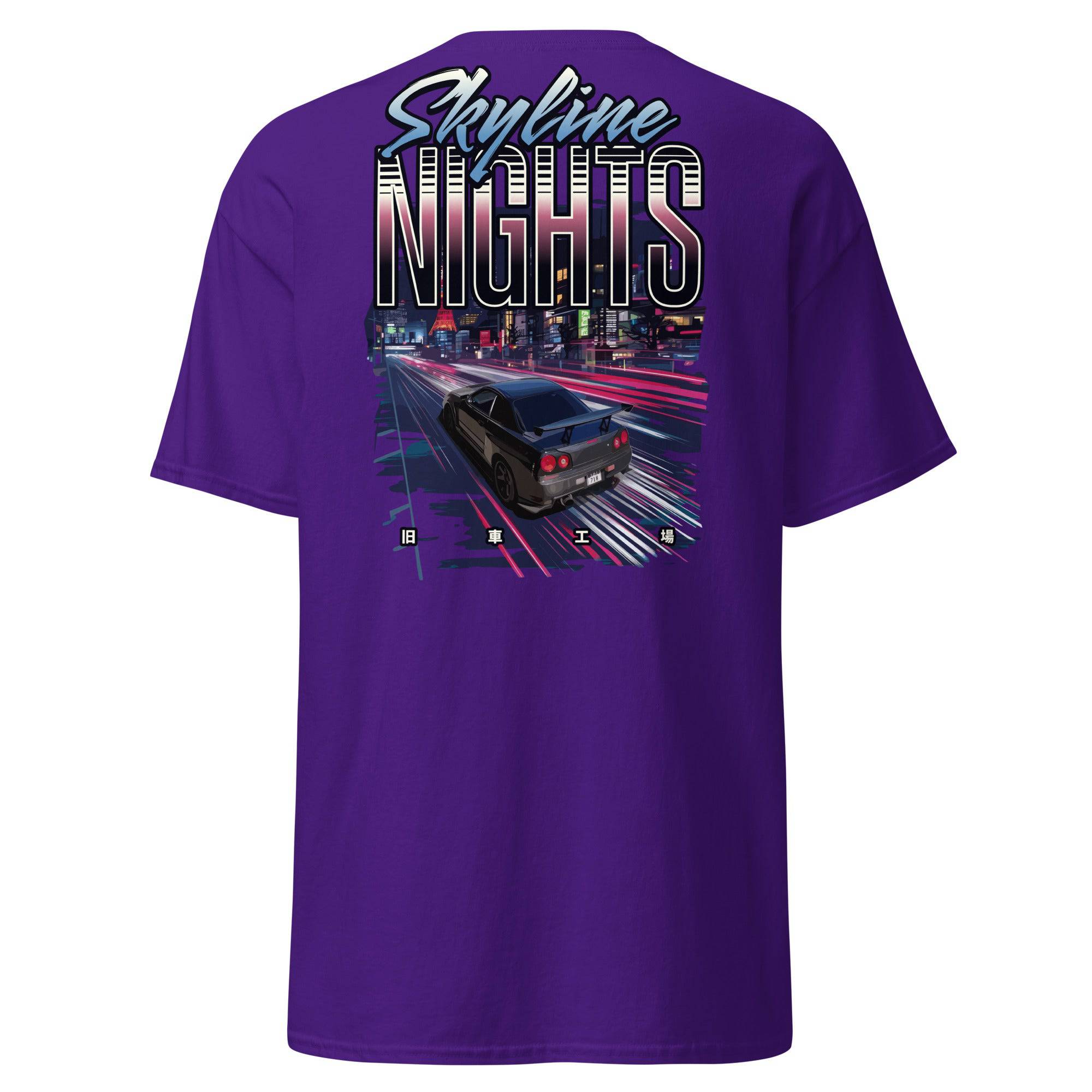 Skyline Nights - R34 Tokyo Takedown T-Shirt
