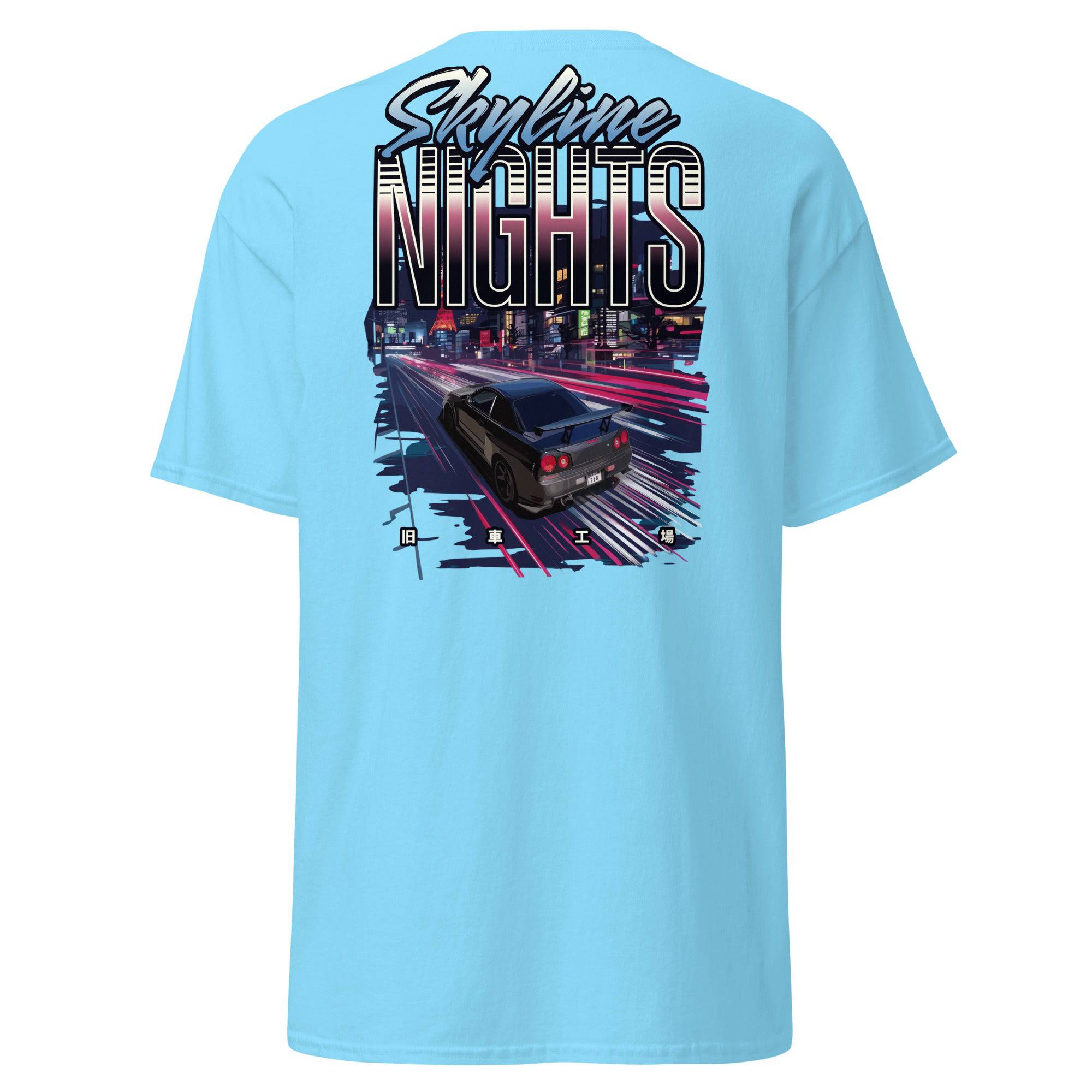 Skyline Nights - R34 Tokyo Takedown T-Shirt