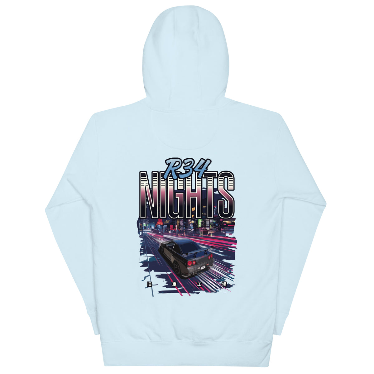 R34 Nights Hoodie — Kyusha Factory