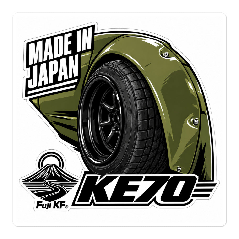 KE70 wheel slap sticker — Kyusha Factory