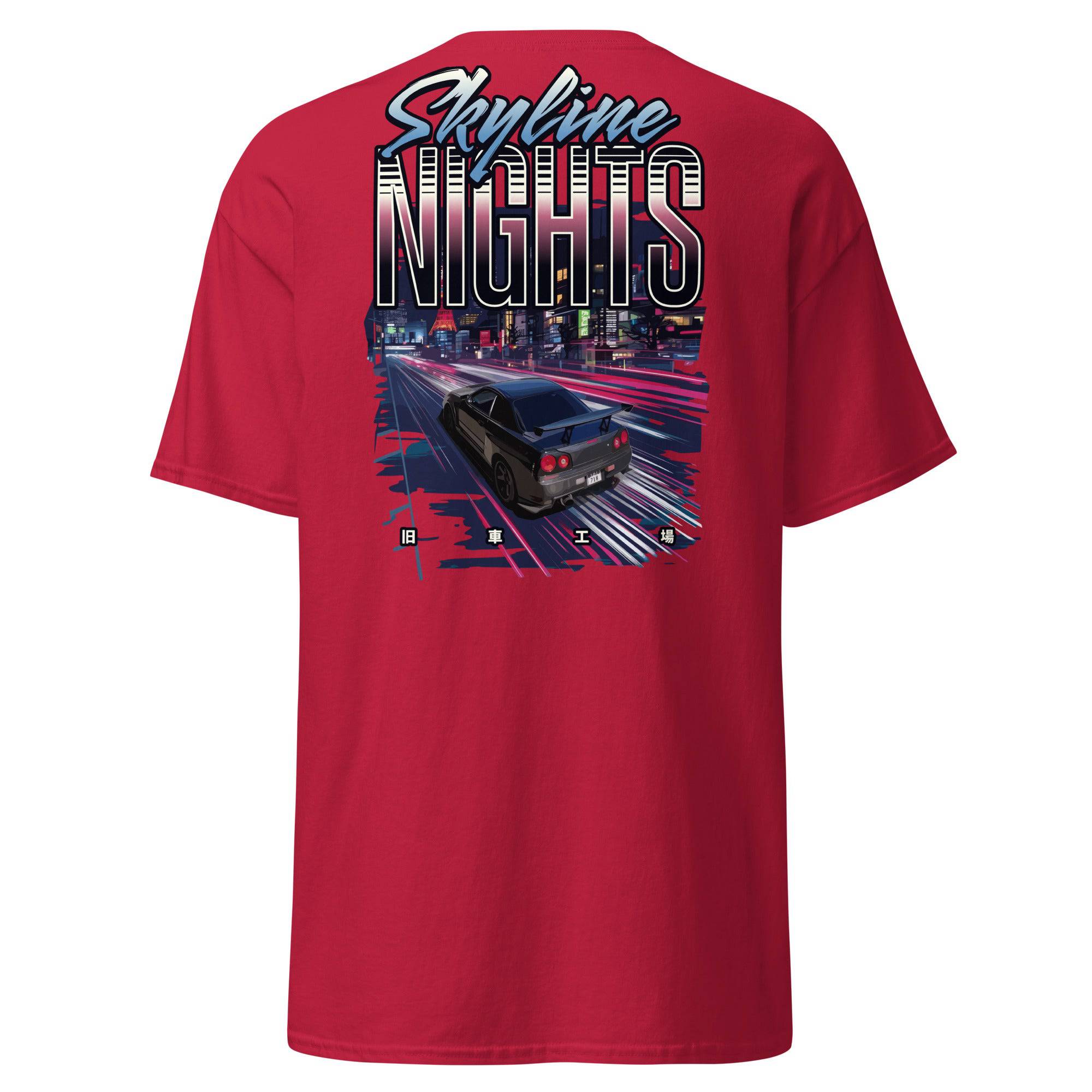 Skyline Nights - R34 Tokyo Takedown T-Shirt