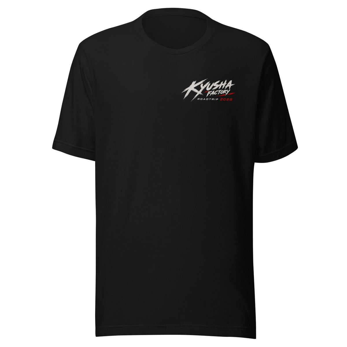 Kyusha Factory Roadtrip 2026 Tee – front
